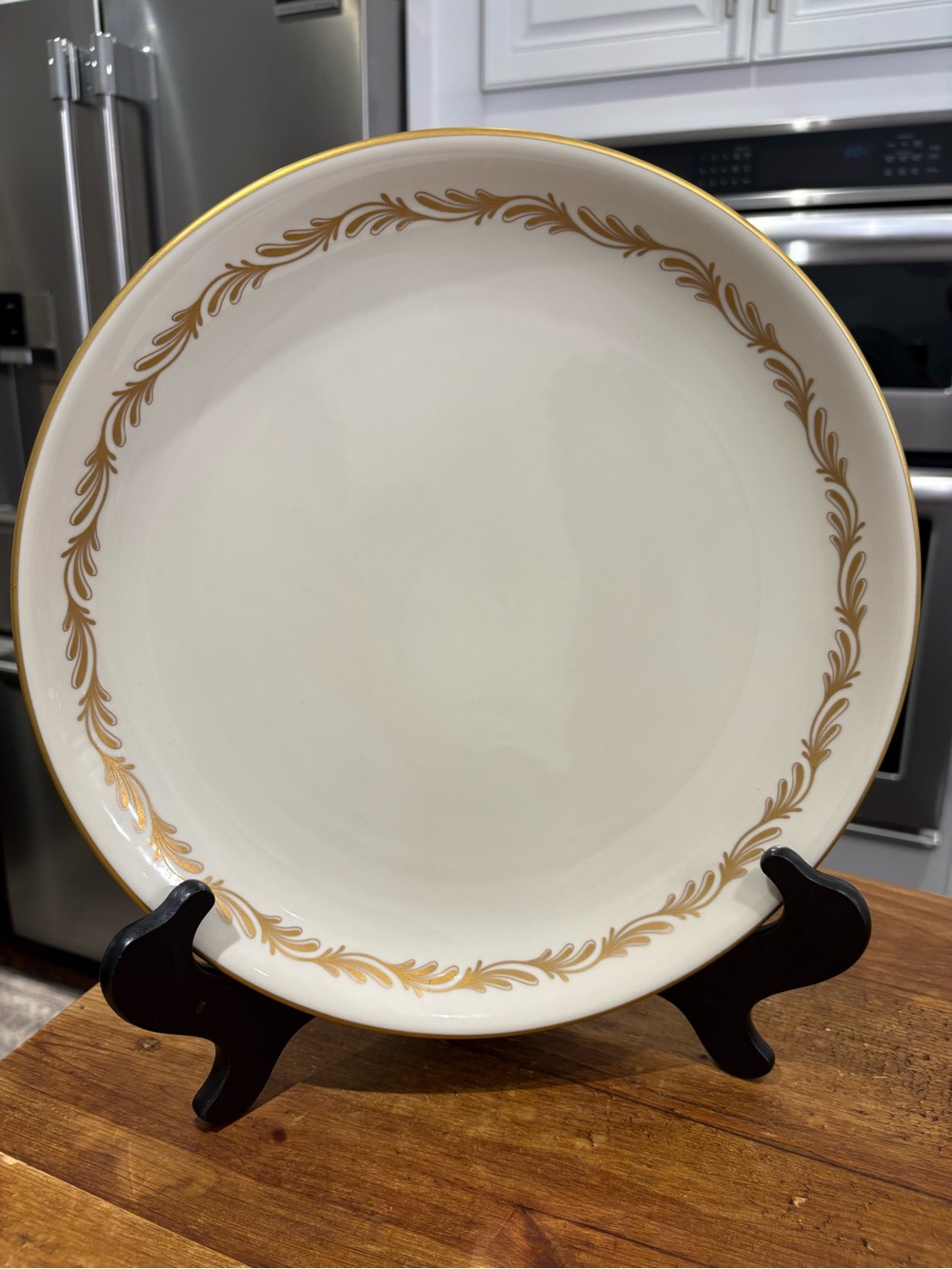 Vintage Franciscan Arcadia Gold Round Chop plate Serving Platter
